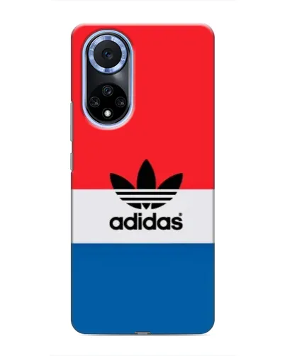 Чехол для Huawei Honor X7b с картинкой «Ретро блоки Adidas»