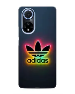 Чехол для Huawei Honor X7b с картинкой «Неоновый Adidas» Чехол для Huawei Honor X7b с картинкой «Неоновый Adidas»