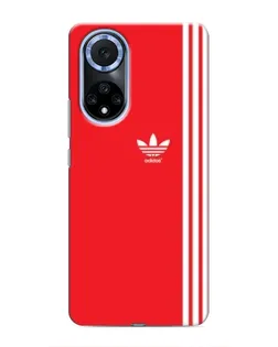 Чехол для Huawei Honor X7b с картинкой «Красный минимализм Adidas» Чехол для Huawei Honor X7b с картинкой «Красный минимализм Adidas»