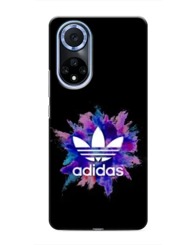 Чехол для Huawei Honor X7b с картинкой «Взрыв красок Adidas»