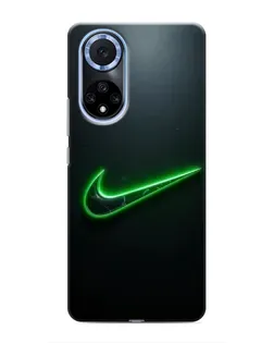 Чохол для Huawei Honor X7b з картинкою «Неоновий контур Nike»