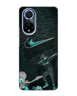 Чехол для Huawei Honor X7b с картинкой «Спортивный арт Nike» Чехол для Huawei Honor X7b с картинкой «Спортивный арт Nike»