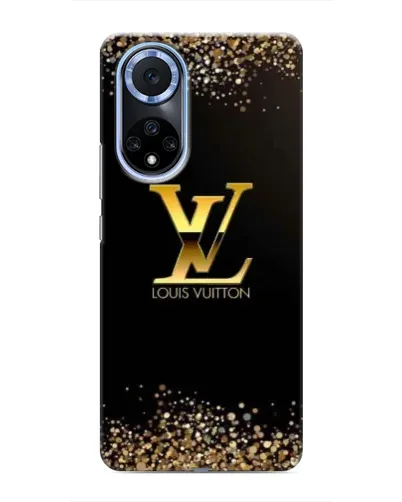 Чехол для Huawei Honor X7b с картинкой «LV — золотые искры»