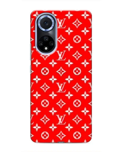 Чехол для Huawei Honor X7b с картинкой «Яркий паттерн LV»