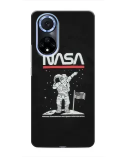 Чехол для Huawei Honor X7b с картинкой «NASA — шагаем по Луне» Чехол для Huawei Honor X7b с картинкой «NASA — шагаем по Луне»