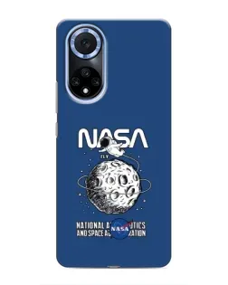Чехол для Huawei Honor X7b с картинкой «NASA — лунная миссия» Чехол для Huawei Honor X7b с картинкой «NASA — лунная миссия»