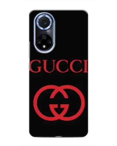 Чехол для Huawei Honor X7b с картинкой «Gucci — красный логотип»