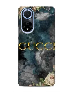 Чохол для Huawei Honor X7b з картинкою «Абстрактні квіти Gucci»