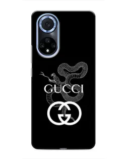 Чохол для Huawei Honor X7b з картинкою «Gucci — срібна змія»