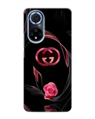 Чехол для Huawei Honor X7b с картинкой «Gucci — неоновая роза»