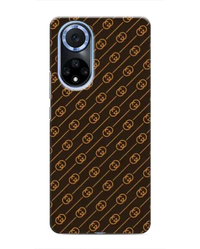 Чехол для Huawei Honor X7b с картинкой «Gucci — золотые диагонали»