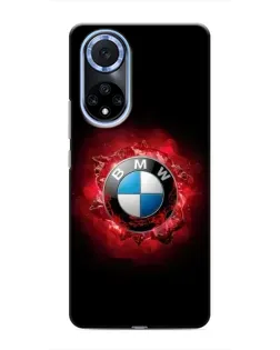 Чехол для Huawei Honor X7b с картинкой «Логотип BMW — вспышка»