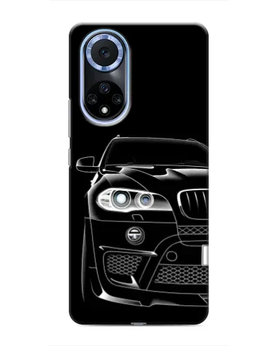 Чехол для Huawei Honor X7b с картинкой «Темный силуэт BMW» Чехол для Huawei Honor X7b с картинкой «Темный силуэт BMW»