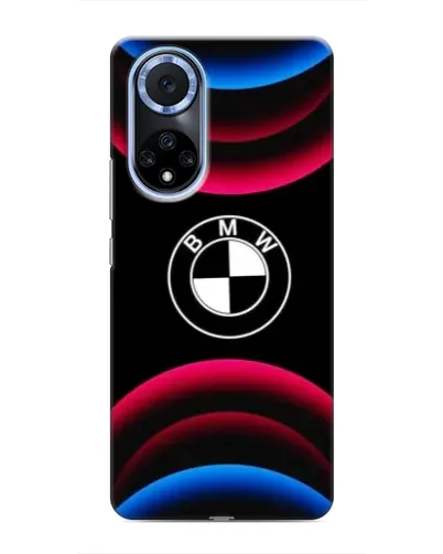 Чехол для Huawei Honor X7b с картинкой «Логотип BMW и неоновые дуги» Чехол для Huawei Honor X7b с картинкой «Логотип BMW и неоновые дуги»