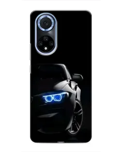 Чехол для Huawei Honor X7b с картинкой «BMW — ночной взгляд»