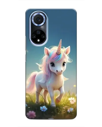 Чехол для Huawei Honor X7b с картинкой «Единорог на поляне» Чехол для Huawei Honor X7b с картинкой «Единорог на поляне»