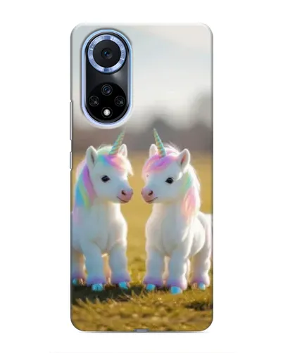 Чехол для Huawei Honor X7b с картинкой «Пара единорогов» Чехол для Huawei Honor X7b с картинкой «Пара единорогов»