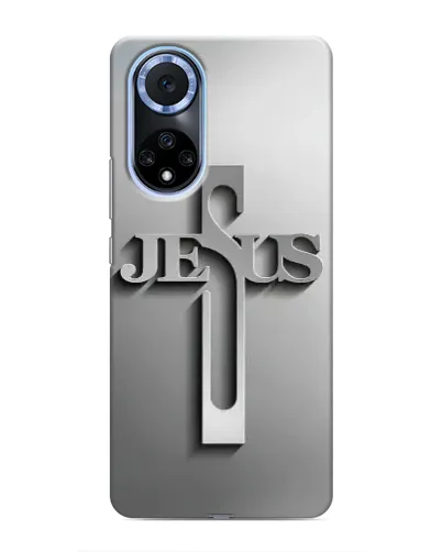 Чехол для Huawei Honor X7b с картинкой «Металлический крест Jesus» Чехол для Huawei Honor X7b с картинкой «Металлический крест Jesus»