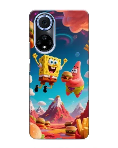 Чехол для Huawei Honor X7b с картинкой «Космический фастфуд» Чехол для Huawei Honor X7b с картинкой «Космический фастфуд»