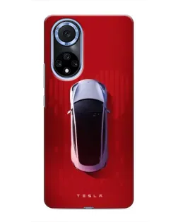 Чохол для Huawei Honor X7b з картинкою «Tesla Top View»