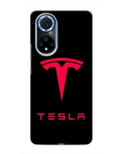 Чохол для Huawei Honor X7b з картинкою «Tesla Red Logo»