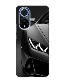 Чехол для Huawei Honor X7b с картинкой «Lamborghini фары детализация»