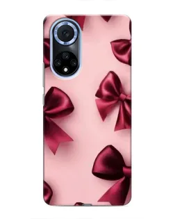 Чехол для Huawei Honor X7b с картинкой «Бордовый атлас»