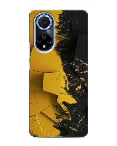 Чехол для Huawei Honor X7b с картинкой «Золотые осколки геометрии» Чехол для Huawei Honor X7b с картинкой «Золотые осколки геометрии»