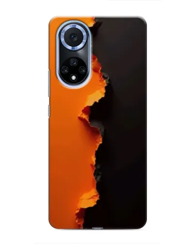 Чехол для Huawei Honor X7b с картинкой «Оранжевый разлом» Чехол для Huawei Honor X7b с картинкой «Оранжевый разлом»
