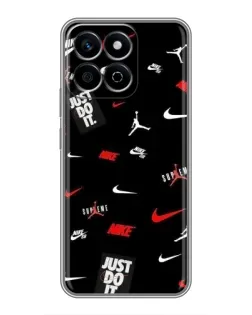 Чехол для Huawei Honor X7c с картинкой «Nike Mix Pattern» Чехол для Huawei Honor X7c с картинкой «Nike Mix Pattern»