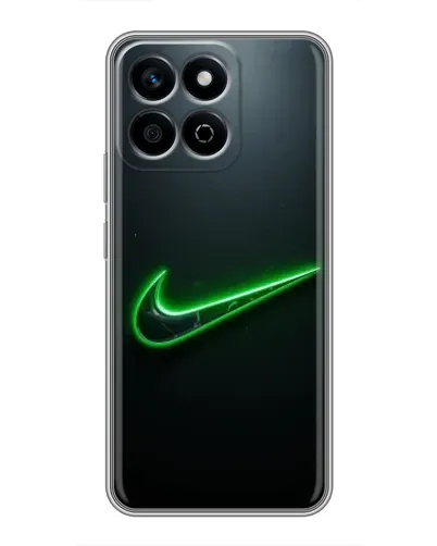 Чехол для Huawei Honor X7c с картинкой «Неоновый контур Nike» Чехол для Huawei Honor X7c с картинкой «Неоновый контур Nike»