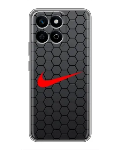 Чехол для Huawei Honor X7c с картинкой «Nike — карбоновая сетка» Чехол для Huawei Honor X7c с картинкой «Nike — карбоновая сетка»