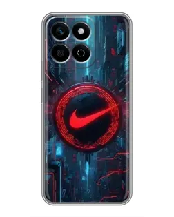 Чехол для Huawei Honor X7c с картинкой «Техногенный стиль Nike» Чехол для Huawei Honor X7c с картинкой «Техногенный стиль Nike»