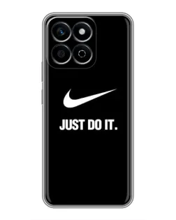 Чехол для Huawei Honor X7c с картинкой «Классический принт Nike» Чехол для Huawei Honor X7c с картинкой «Классический принт Nike»
