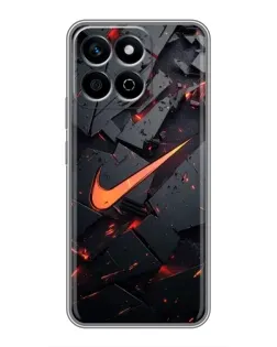 Чехол для Huawei Honor X7c с картинкой «Nike — эффект разломов» Чехол для Huawei Honor X7c с картинкой «Nike — эффект разломов»