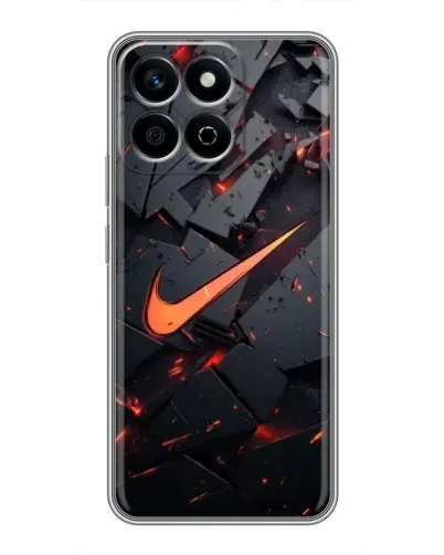 Чехол для Huawei Honor X7c с картинкой «Nike — эффект разломов» Чехол для Huawei Honor X7c с картинкой «Nike — эффект разломов»