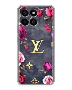 Чехол для Huawei Honor X7c с картинкой «Цветочный Louis Vuitton»