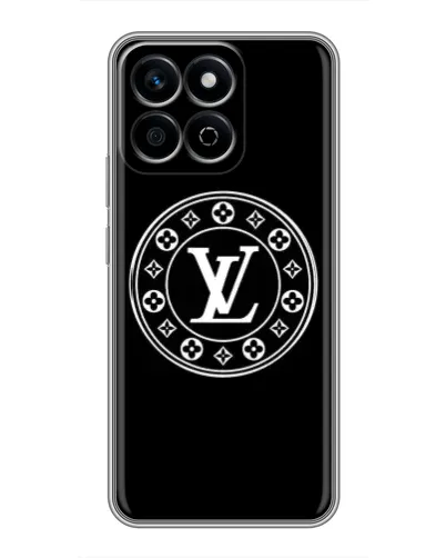 Чехол для Huawei Honor X7c с картинкой «LV — печать стиля»