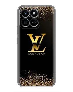 Чехол для Huawei Honor X7c с картинкой «LV — золотые искры» Чехол для Huawei Honor X7c с картинкой «LV — золотые искры»