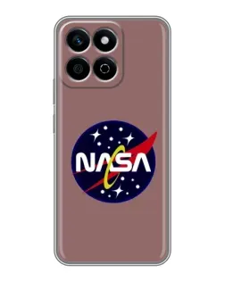 Чехол для Huawei Honor X7c с картинкой «NASA — ретро космос» Чехол для Huawei Honor X7c с картинкой «NASA — ретро космос»