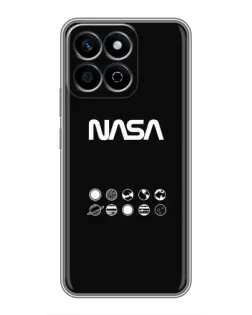 Чехол для Huawei Honor X7c с картинкой «NASA — технический принт» Чехол для Huawei Honor X7c с картинкой «NASA — технический принт»