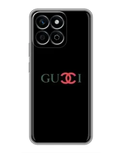 Чехол для Huawei Honor X7c с картинкой «Gucci — красный градиент» Чехол для Huawei Honor X7c с картинкой «Gucci — красный градиент»