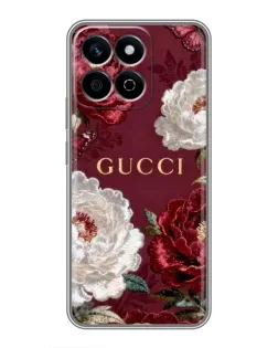 Чехол для Huawei Honor X7c с картинкой «Gucci — бордовые розы» Чехол для Huawei Honor X7c с картинкой «Gucci — бордовые розы»