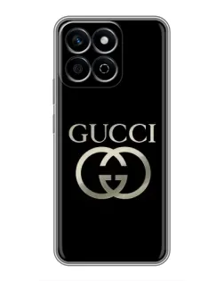 Чехол для Huawei Honor X7c с картинкой «Gucci — золото на черном» Чехол для Huawei Honor X7c с картинкой «Gucci — золото на черном»