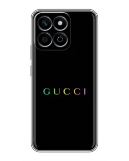 Чехол для Huawei Honor X7c с картинкой «Gucci — неоновый минимализм» Чехол для Huawei Honor X7c с картинкой «Gucci — неоновый минимализм»