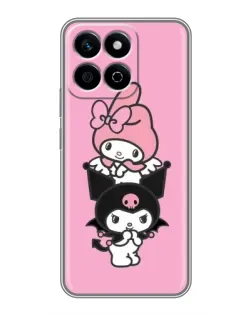 Чохол для Huawei Honor X7c з картинкою «My Melody та Kuromi» Чохол для Huawei Honor X7c з картинкою «My Melody та Kuromi»
