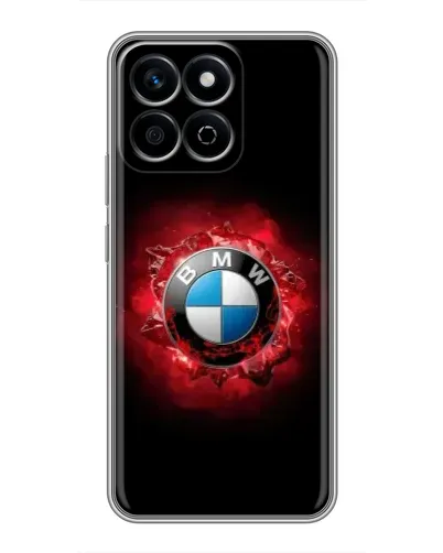 Чехол для Huawei Honor X7c с картинкой «Логотип BMW — вспышка»