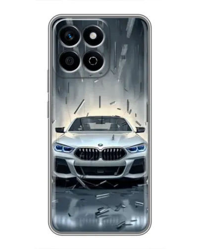Чехол для Huawei Honor X7c с картинкой «BMW в свете фар»