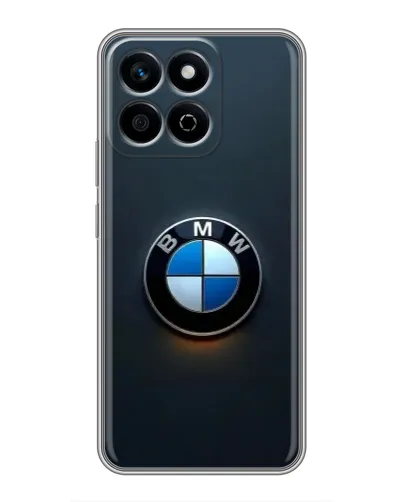 Чехол для Huawei Honor X7c с картинкой «Логотип BMW — минимализм»