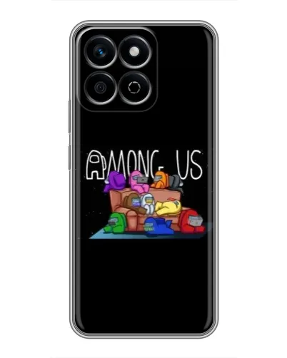 Чехол для Huawei Honor X7c с картинкой «Логотип Among Us» Чехол для Huawei Honor X7c с картинкой «Логотип Among Us»